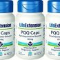 Life Extension PQQ Caps with PQQ 20 Mg (30 vcaps x 3)