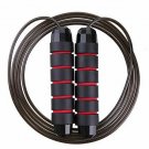Jump Rope,Weighted Skipping Rope Tangle-Free,Ball Bearings Rapid Speed Skipping