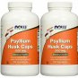 Now Foods Psyllium Husk 500mg (. 2Pack (500Vcaps Each))