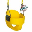 ANCHEER Toddler Swing Seat High Back Full Bucket Swing Seat with 60-inch Coated