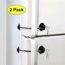 Fridge Lock, Refrigerator Lock, Mini Fridge Lock, File Cabinet Lock, Drawer Lock