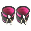 GLE2016 2PCS Ankle Straps for Cable Machines Weightlifting Gym Workout Fitness D