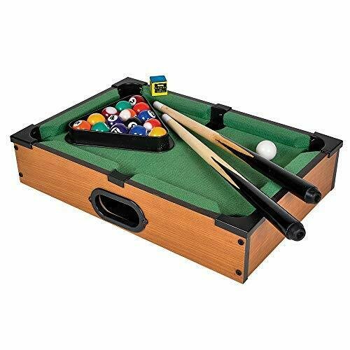 Srenta Mini Pool Table - Mini Tabletop Portable Billiards Game for Adults, Kids,
