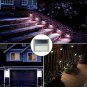Solar Deck Lights, KASUN Super Bright LED Walkway Light Stainless Steel Waterpro