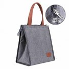 Insulated Lunch Bag for Women Men Tote Bag Large Handbag with Zipper Lunch Box f