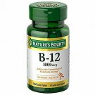 Nature's Bounty Natural Vitamin B12, 1000mcg, 100 Tablets (Pack of 3)
