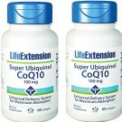 Life Extension Super Ubiquinol Coq10 100 Mg, 60 Count X 2