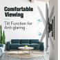 Mounting Dream UL Certificated TV Mount for Most 26-55 Inch TVs, Full Motion TV