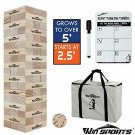 Large Tumbling Timbers Blocks 54 Pcs-Giant Wooden Toppling Tower&Jenge-Wood Bloc
