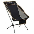 KingCamp Portable Ultralight High Back Folding Camping Chair with Footrest Stool