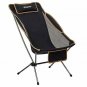 KingCamp Portable Ultralight High Back Folding Camping Chair with Footrest Stool