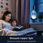 GLOUE Bug Zapper Light Bulb 2 in 1 Fly Killer Lamp E26 or E27 Led Electronic Ins
