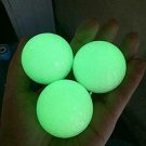 Golf Balls-3pcs Night Golfing Luminous Fluorescent Golf Balls Long Lasting Brigh