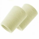 Happywendy Colorful Cotton Sport Wristband for Men and Women - 4" Athletic Terry