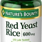 Nature's Bounty Red Yeast Rice Pills and Herbal Health Supplement, Dietary Addit