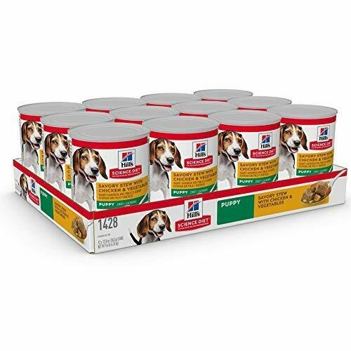 Hill's Science Diet Wet Dog Food, Puppy, Savory Stew with Chicken