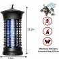 Electric Bug Zapper,Insects Killer,Fly Trap Indoor Patio,Mosquito Killer Lamp,Mo