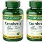 Nature's Bounty Cranberry Fruit 4200mg/ Plus Vitamin C 250 Softgels (3 Pack)