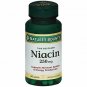Nature's Bounty Natural Time Release Niacin 250 mg Capsules 90 ea ( Pack of 3)