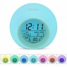 DAYOO Kids Alarm Clock【2020 Version】,7 Color Changing Night Light, LED Digital C