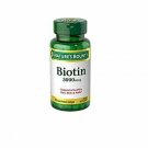 Nature's Bounty Super Potency Biotin 5000mcg - 72 softgels (Pack of 2)