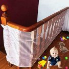 Baby Safety Net Stair Railing, 10ft L x 2.5ft H Indoor Balcony and Stairway Safe