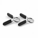 Pokin 4pcs 1 inch 25mm Barbell Clips for Gym Weight Bar Dumbbell Lock Clamp Spri