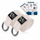 pete's choice 2-Pack or 5-Pack Yoga Exercise Adjustable Straps 8Ft | Bonus eBook