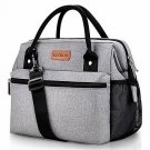 KINBON Lunch Bag Insulated Lunch Box for Women Men, Reusable Lunch Bag with Adju
