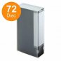 SANWA (Japan Brand) 72 Capacity File CD Case, Portable DVD/VCD Storage, Polyprop