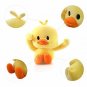 AIXINI Plush Yellow Duck Stuffed Animal Soft Toys 11.8inch Duckling Stuff, Funny