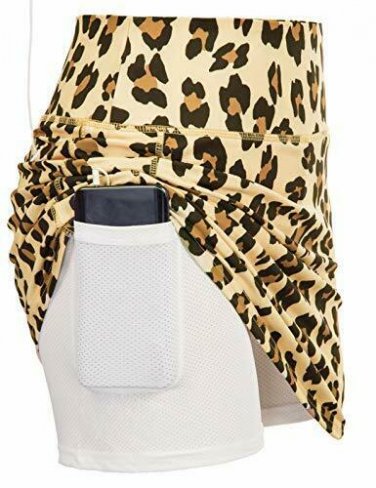 JACK SMITH Women's Active Athletic Skorts Exercise Skirt with Pocket for Tennis