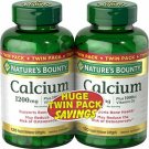 Nature's Bounty Calcium 1200 mg + D Twin Pack Soft Gels, 120 Count