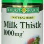 Nature's Bounty Milk Thistle 1000 mg Softgels, 50 Count Bottle