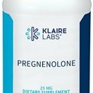 Klaire Labs Pregnenolone - 25 mg Derived from Wild Yam, Bioavailable & Micronize