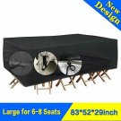 SARCCH Patio Furniture Cover, Outdoor Sectional Furniture Set Covers, Table Chai