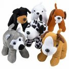 Bedwina Plush Puppy Dogs - (Pack of 12) 6 Inches Tall Stuffed Animals Bulk Assor