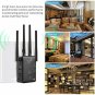 VICTONY WiFi Range Extender 1200Mbps Dual Band WiFi Repeater with 4 Antennas WiF
