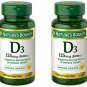 Nature's Bounty Vitamin D3 125mcg (5000 IU), 150 Rapid Release Softgels (Pack of