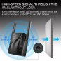 WiFi Range Extender - 1200Mbps WiFi Repeater Wireless Signal Booster, 2.4 & 5GHz