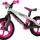 Chillafish BMXie-RS: BMX Balance Bike with Airless Rubberskin Tires, Pink (Kille