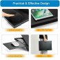 Adjustable Lap Desk - with 8 Adjustable Angles & Dual Cushions Laptop Stand for