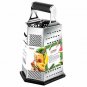 Kitchen Box Grater, Stainless Steel Cheese Grater - 6 Sides Stand Grater with Ru