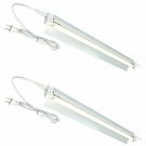 2-Pack T5 HO Grow Light - 1 Bulb Light System - Fluorescent Hydroponic Indoor Fi