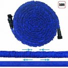 Garden Hose, 50ft Lightweight Flexible Expandable Water Hose with 3/4" Solid Fit