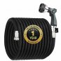 Garden Hose Expandable 25FT, Flexible Water Hose with Powerful Nozzle Spray, Car