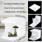 DUCLUS Mini Photo Studio Light Box,Photo Shooting Tent kit,Portable Folding Phot