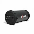 AXESS SPBT1041 Portable Thunder Sonic Bluetooth Cylinder Loud Speaker with Built