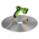 BEAULIFE Short Metal Garden Hose 1 Foot Connector Extension 304 Stainless Steel