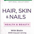 Optimal Solutions Hair, Skin & Nails Formula, 60 Tablets